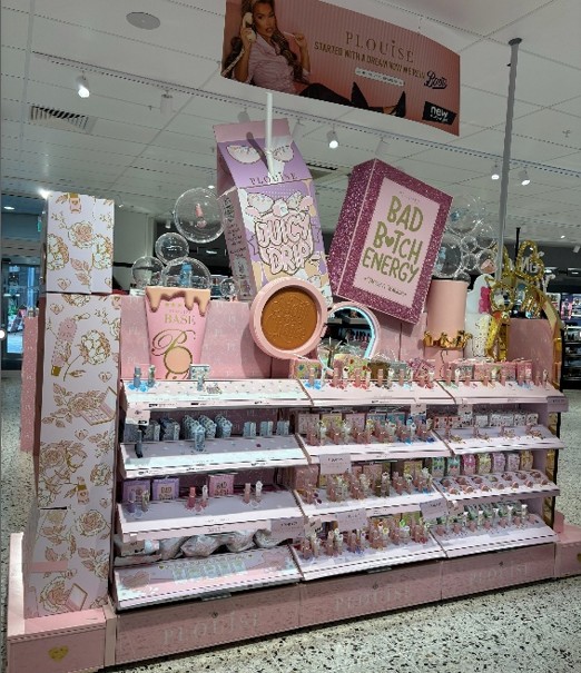 P.Louise display in Leeds Boots store